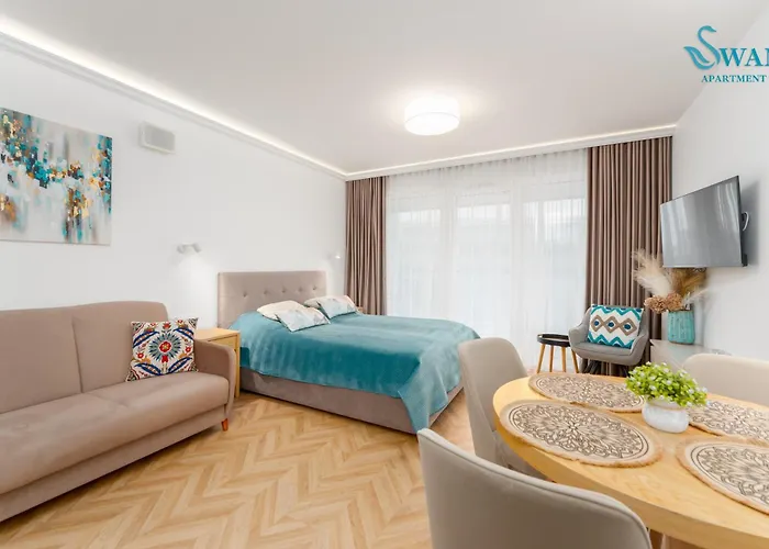 Swan Kasprowicza 20c Basen, Silownia, Bawialnia - Wszystko W Cenie Appartement Kołobrzeg